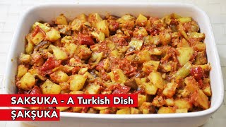 SAKSUKA  ŞAKŞUKA A Turkish Dish [upl. by Hairahcez]