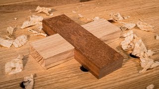 Perfect HalfLap Joints with One Simple Jig  Woodworking [upl. by Eidda]