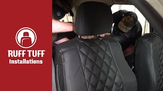 Ruff Tuff Custom Seat Cover Installations [upl. by Nicki]