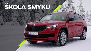 ŠKODA Nezeptat se Jak zvládnout smyk [upl. by Nerrot]