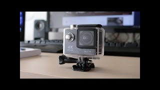 How to use the 4k Action Camera Tutorial [upl. by Sibie807]