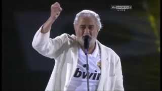 Plácido Domingo  HALA MADRID 1112 League Celebration [upl. by Howie]