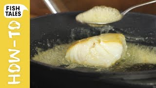 HOW TO panfry SKINLESS FISH FILLET  Bart van Olphen [upl. by Hartzell]