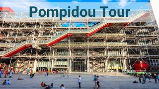 Centre Pompidou Virtual Tour  George Pompidou Centre Inside Tour [upl. by Anam]