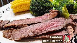 London Broil Marinade  How to Make a Tender London Broil [upl. by Tenaej731]