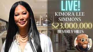 Kimora Lee Simmons House Tour  LIVE With The Real Estate Insider [upl. by Yeo]