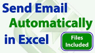 Send Emails from Excel  Automatically and Manually Macro amp NonMacro Solution [upl. by Sibby326]