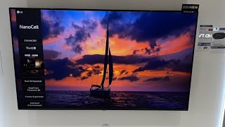 LG NANO80 Series 55quot 4K UHD NanoCell Smart TV 2020 [upl. by Pudendas]