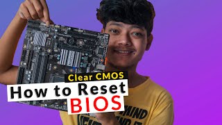 How To Reset BIOS Or Clear CMOS Settings On PC HINDI  Its Very Easy [upl. by Bekaj86]