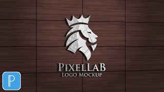 100 EDITABLE PixelLab Logo Mockup free PLP [upl. by Cowden]