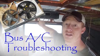 Skoolie Bus AC Troubleshooting  Blowing Cold Again [upl. by Jolanta]