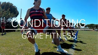 RUGBY GAME CONDITIONING DRILL  REPLICATE MATCH FITNESS [upl. by Delos]