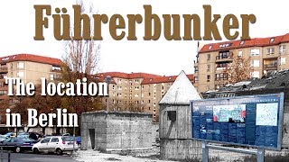 Hitlers Führerbunker The location in Berlin [upl. by Ainotahs]