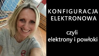 KONFIGURACJA ELEKTRONOWA czyli zapis elektronów w powłokach BUDOWA ATOMU chemia 1 [upl. by Danby816]