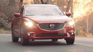 2016 Mazda6 Grand Touring Review  AutoNation [upl. by Thaddaus]