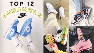 TOP 12 NIKE SNEAKERS FOR WOMEN 2021 [upl. by Ermengarde410]