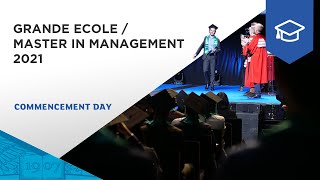 Grande Ecole  Master in Management  ESSEC Commencement Day 2021 [upl. by Alegnat355]