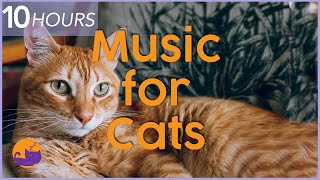 Music for Cats  10 hour Relaxing Cat Music Playlist to Help Cats Sleep and Relax 🐱 [upl. by Annad]