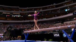 Nastia Liukin  Balance Beam  2009 Visa Championships  Women  Day 1 [upl. by Alexi]