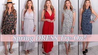 The BEST Spring DRESSES 2021 Fashion Over 50 [upl. by Junia137]