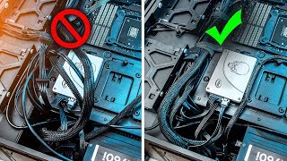 Tips for the PERFECT Cable Management PC Build [upl. by Kurr]