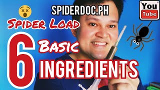 Spider Load  Gagamba Load 6 Basic Ingredients Explained and Examples [upl. by Aramo]