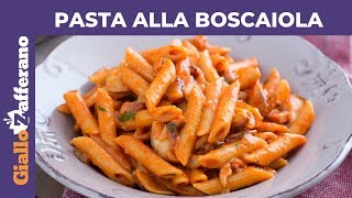 PASTA ALLA BOSCAIOLA RICETTA ORIGINALE [upl. by Ahcim267]