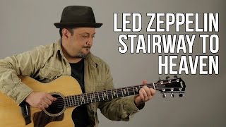 Led Zeppelin Stairway To Heaven Part 2 Guitar Lesson  Tutorial [upl. by Gerrald]