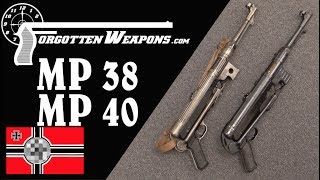 The German WWII Standby The MP38 and MP40 SMGs [upl. by Faux970]