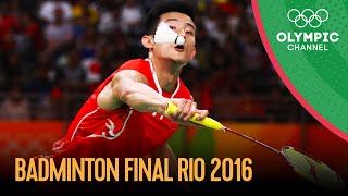 Mens Singles Badminton Final  Rio 2016 Replays [upl. by Westland887]