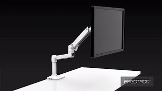 Ergotron LX Desk Monitor Arm [upl. by Attiuqahs]