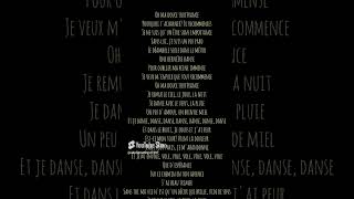 Dernier Danse lyrics [upl. by Urbanus]