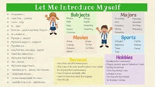 How to Introduce Yourself in English  Super Easy Self Introduction with Examples [upl. by Pardew]