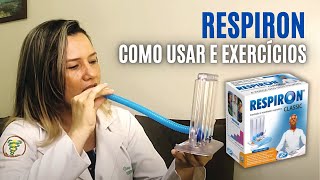 RESPIRON  COMO USAR E EXERCÍCIOS [upl. by Notniuq587]