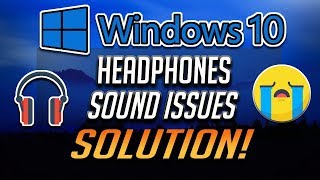 How To Fix Windows 10 HeadphonesSound Issues 2025 [upl. by Feilak]