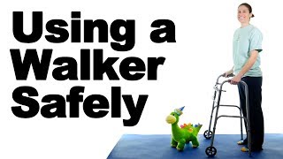 How to Use a Walker Correctly  Ask Doctor Jo [upl. by Abisha276]