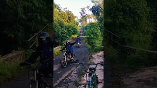 jangan pakai BMX CUB di jalan raya shorts shortsvideo [upl. by Mortensen]