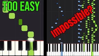 Piano Skills From TOO EASY to nearly IMPOSSIBLE [upl. by Skardol]