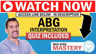 ABG  Arterial blood gas interpretation made simple in 8 minutes RN LPN LVN for NCLEX [upl. by Schott]