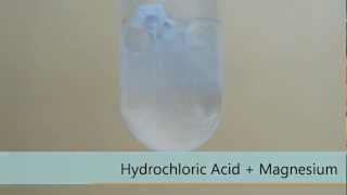 Hydrochloric Acid  Magnesium [upl. by Aihpos]