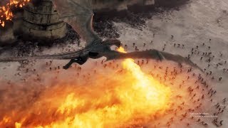 Daenerys Revenge and Attacks Kings Landing HD [upl. by Aihsotal]