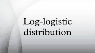 Loglogistic distribution [upl. by Sackville]