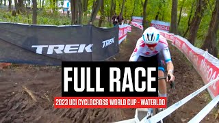 FULL RACE 2023 UCI Cyclocross World Cup Waterloo [upl. by Nessa637]