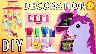 DECORE TA CHAMBRE DIY 6 IDEES FACILES [upl. by Swirsky]