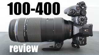 Olympus 100400mm f563 IN DEPTH review [upl. by Llenrup]