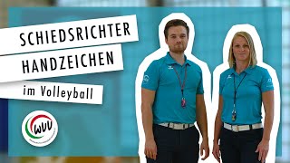 SchiedsrichterHandzeichen im Volleyball [upl. by Nomelif]