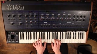 Oberheim OBXa Demo HQ [upl. by Sitra]