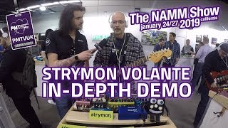 Strymon Volante Magnetic Echo Machine In Depth Review  NAMM 2019 [upl. by Neelloj]