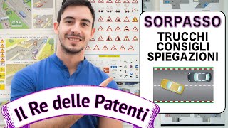 SORPASSO  IL RE DELLE PATENTI  PATENTE B  ESAME DI TEORIA [upl. by Weksler]