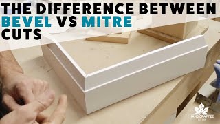 The Difference Between Bevel vs Mitre Cuts [upl. by Stonwin]